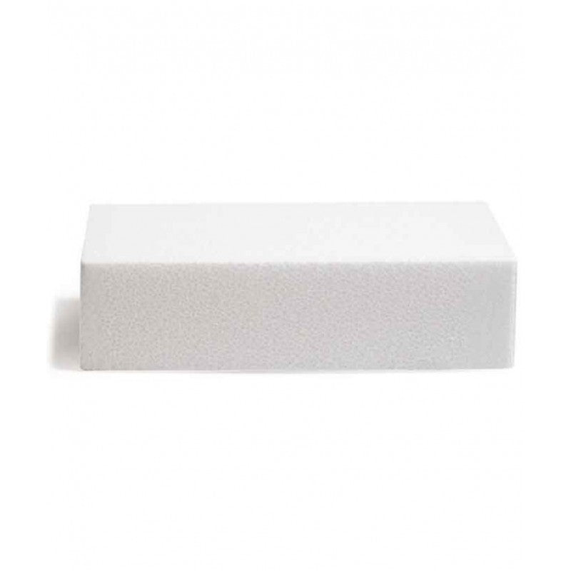Base Quadrata In Polistirolo Decora 20 X 20 X H 7,5 Cm