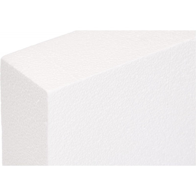 Base Quadrata In Polistirolo Decora 20 X 20 X H 7,5 Cm