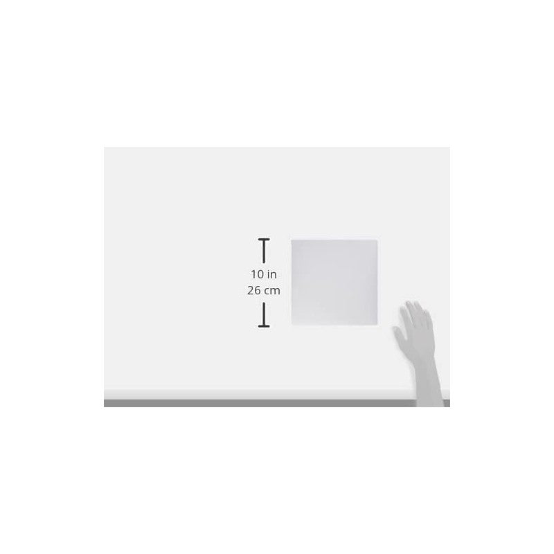 Base Quadrata In Polistirolo Decora 25 X 25 X H 7,5 Cm