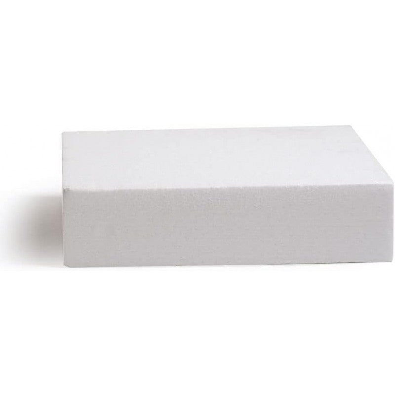 Base Quadrata In Polistirolo Decora 30 X 30 X H 7,5 Cm