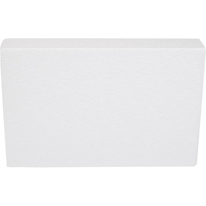 Base Rettangolare In Polistirolo Decora 20 X 30 X H 5 Cm