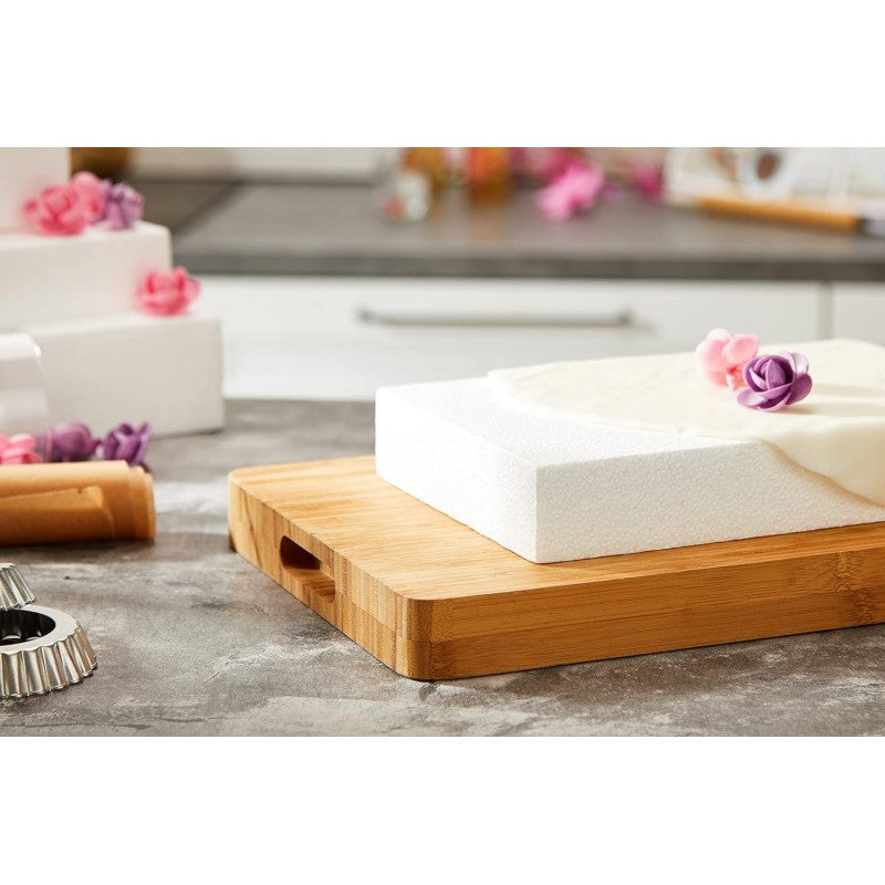 Base Rettangolare In Polistirolo Decora 20 X 30 X H 5 Cm