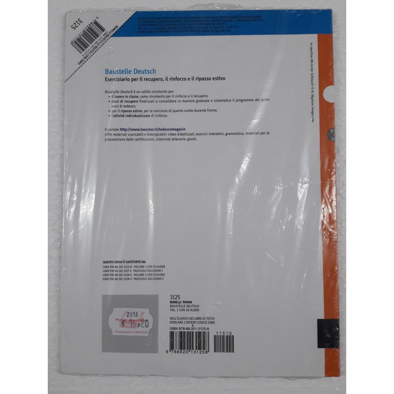 Baustelle Deutsch 1 Eserciziario Per Il Recupero, Il Rinforzo E Il Ripasso Estivo