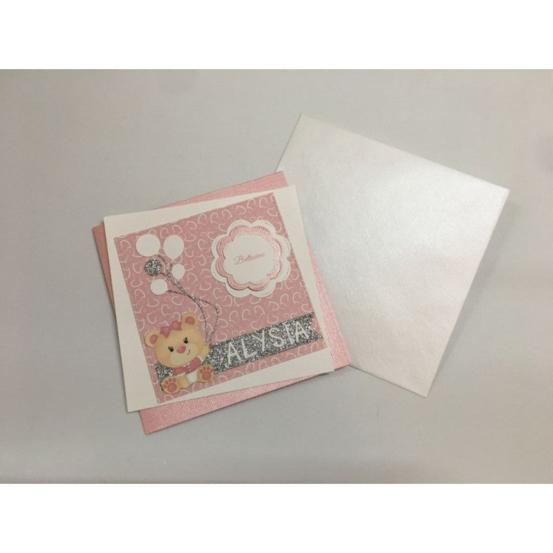 Biglietto Personalizzabile Boy/girl