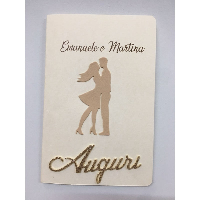 Biglietto Personalizzato - Auguri Agli Sposi