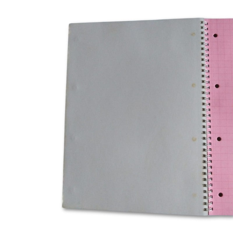 Block Notes Spiralato A4 Con 4 Fori, Fogli Colorati – Flex