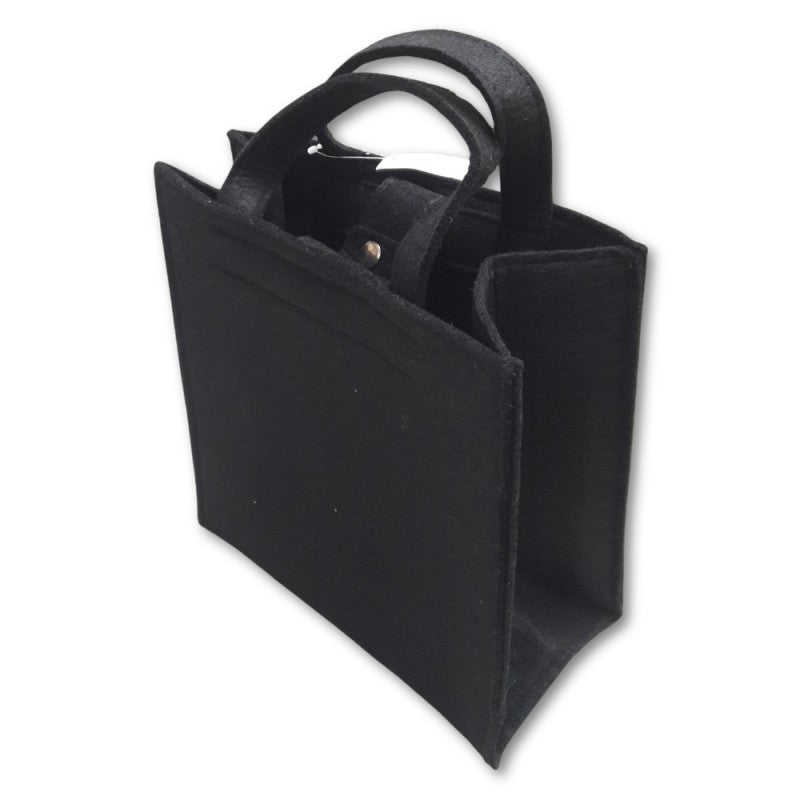 Borsa A Mano Angelb In Feltro Nero