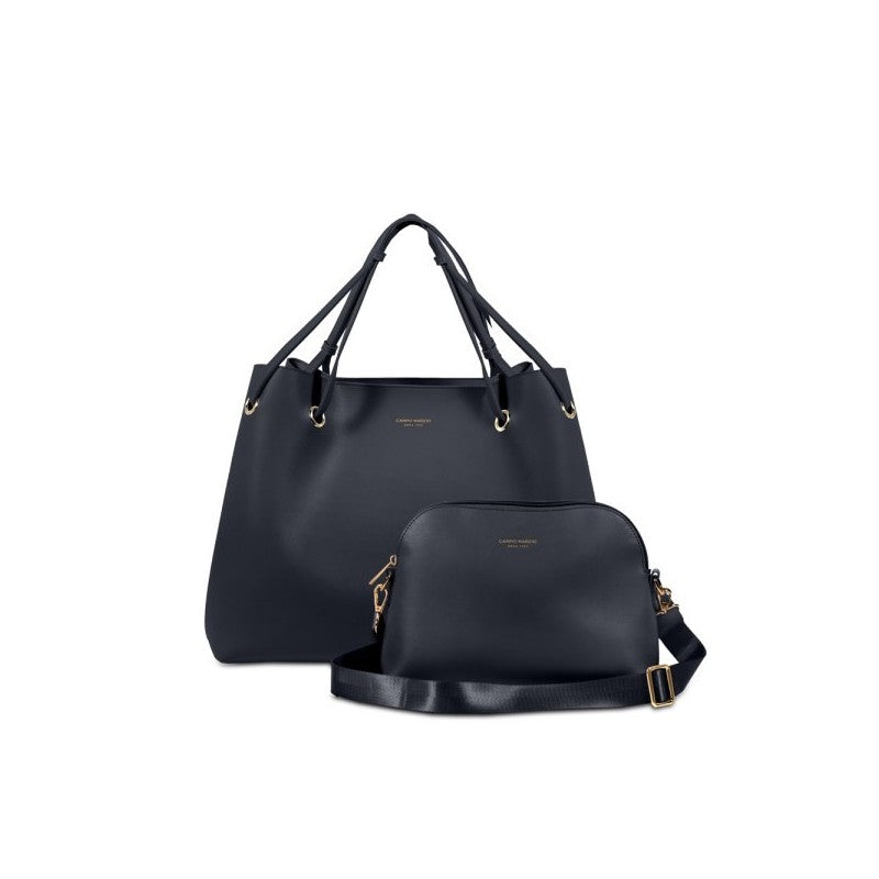 Borsa A Spalla Catrin Con Pochette Campo Marzio - Blu Oceano