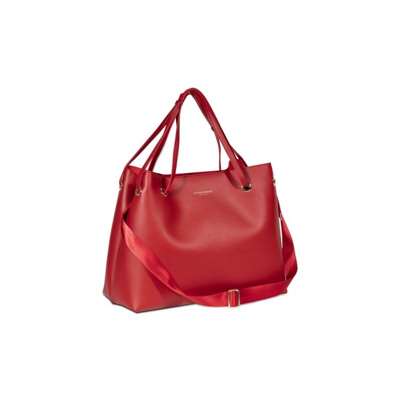Borsa A Spalla Catrin Con Pochette Campo Marzio - Rosso Ciliegia