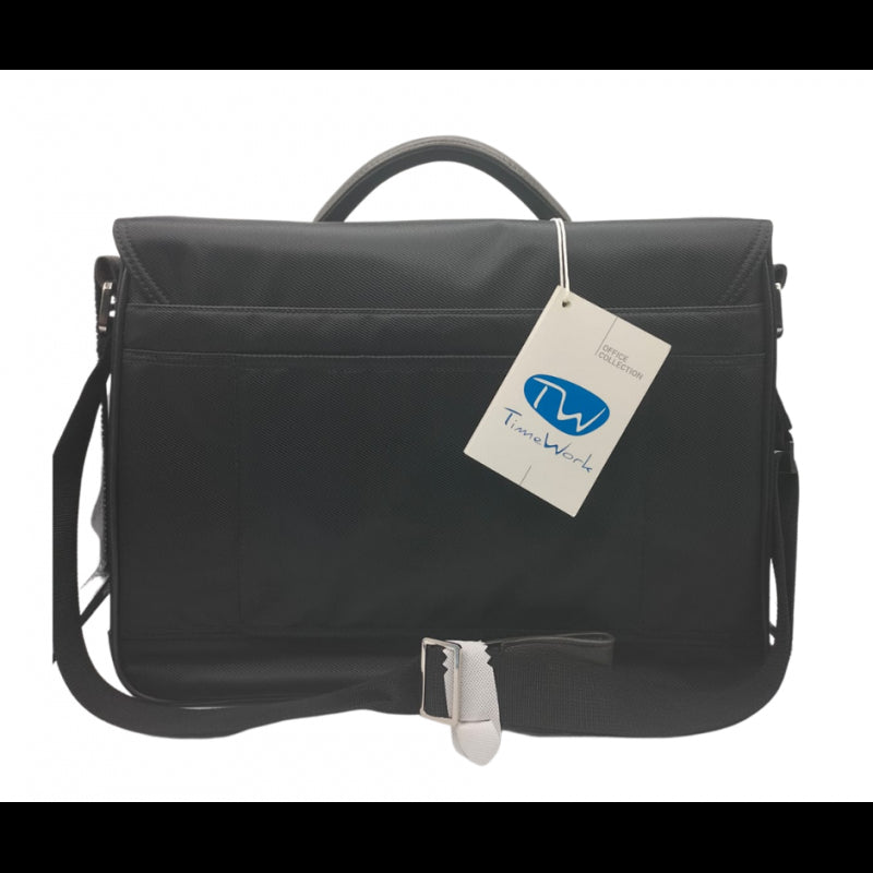 Borsa Business Valigetta Time Work 24h Con Tracolla - Nero