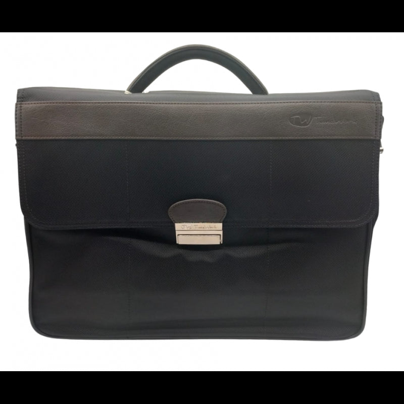Borsa Business Valigetta Time Work 24h Con Tracolla - Nero