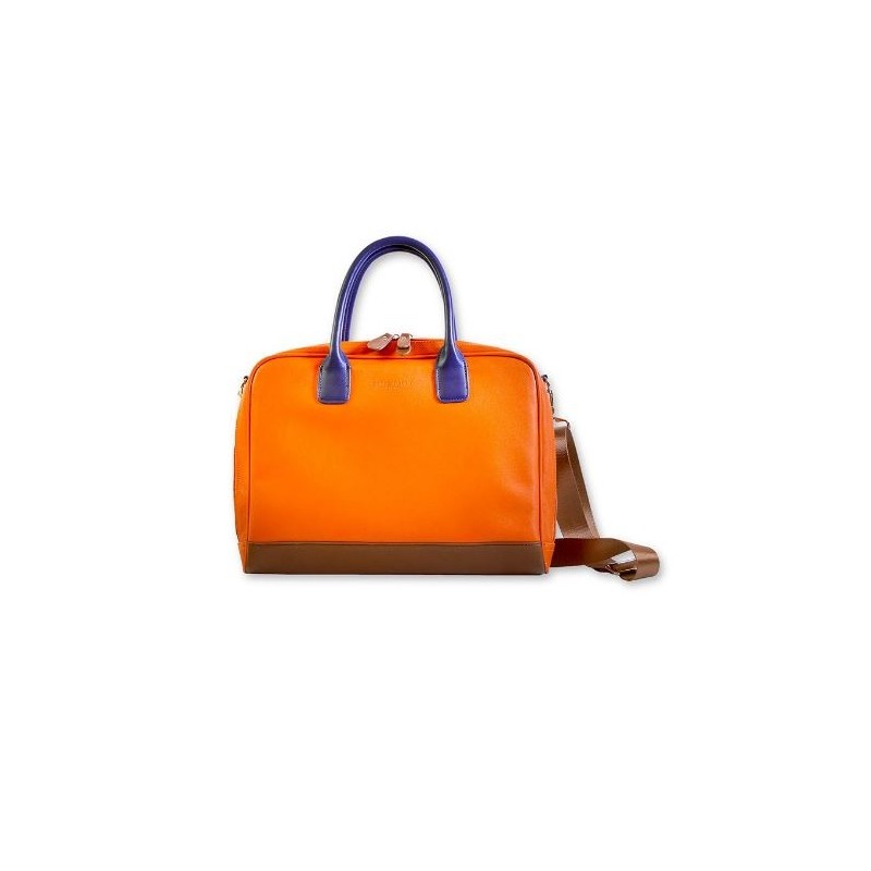 Borsa Campo Marzio 2 Manici Slim – Arancione