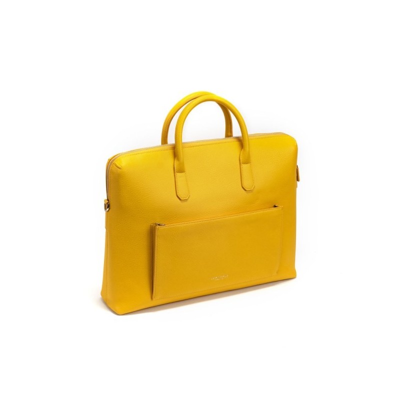 Borsa Campo Marzio Portadocumenti Auckland 15.6" - Giallo