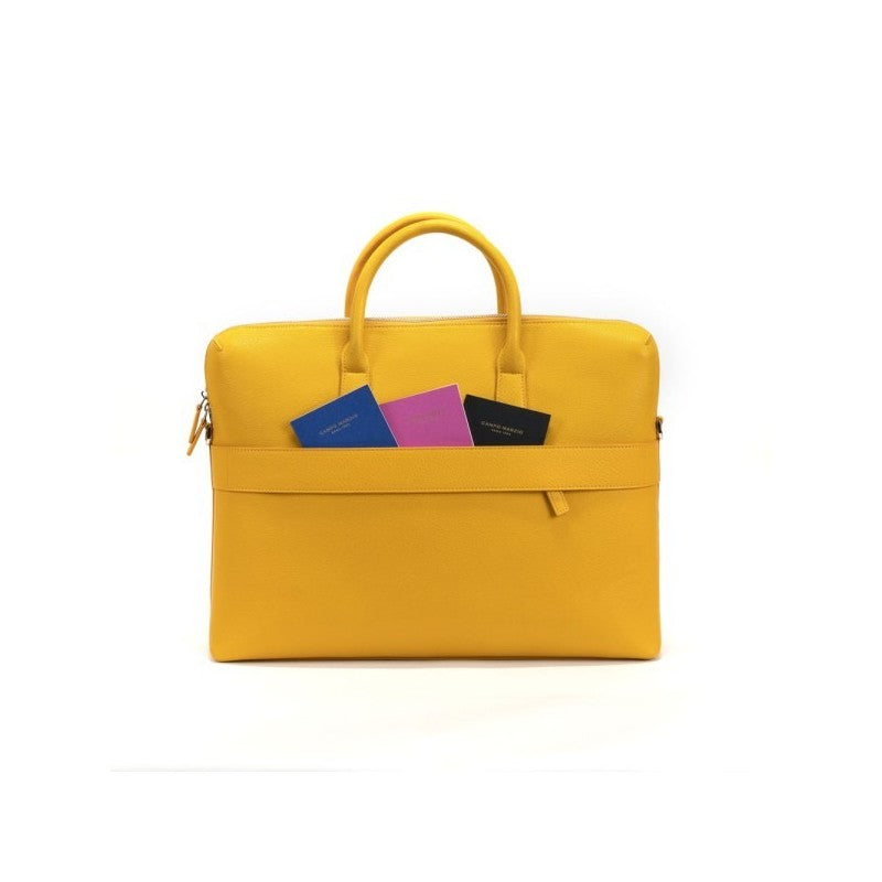 Borsa Campo Marzio Portadocumenti Auckland 15.6" - Giallo