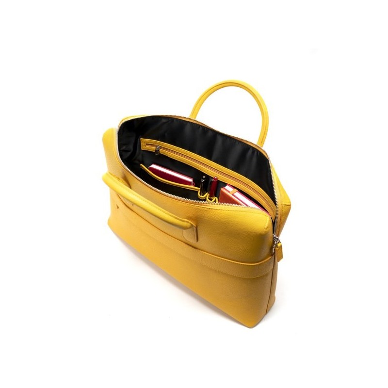 Borsa Campo Marzio Portadocumenti Auckland 15.6" - Giallo