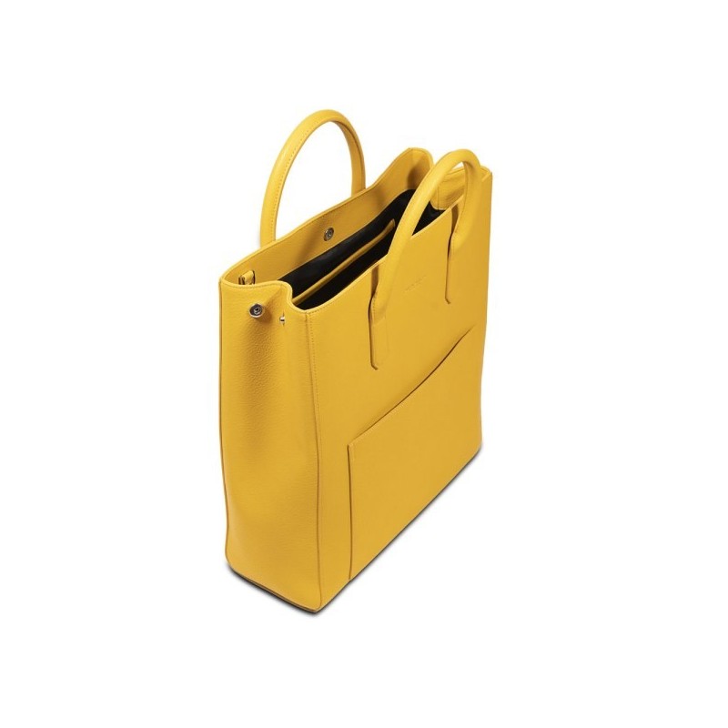 Borsa Campo Marzio Verticale Due Manici - Colore Giallo Canarino