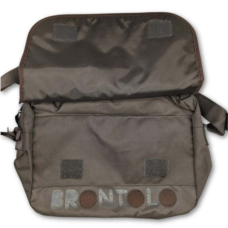 Borsa Con Tracolla Regolabile Brontolo I Sette Nani - Marrone