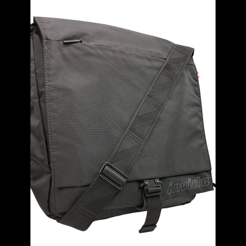 Borsa Con Tracolla Regolabile Shoulder Invicta Licorice - Nero