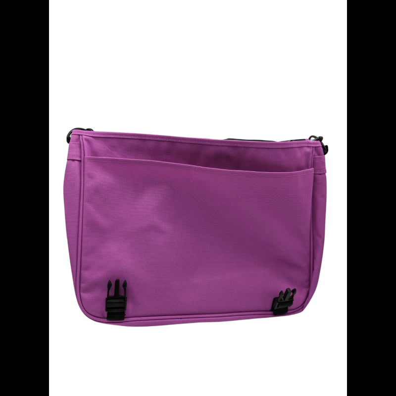 Borsa Estensibile Con Tracolla Regolabile Comix Messenger - Fucsia / Blu