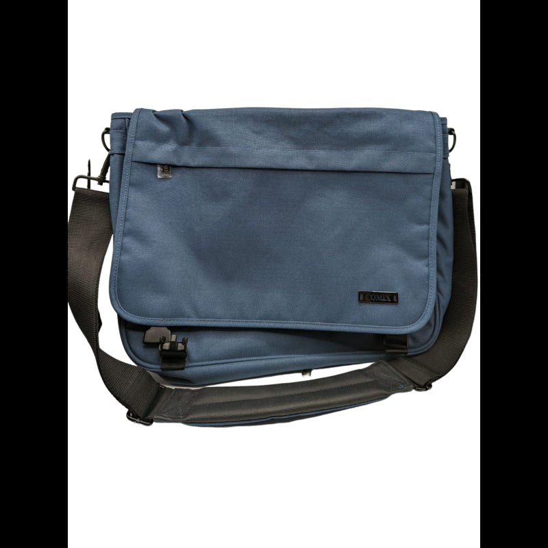 Borsa Estensibile Con Tracolla Regolabile Comix Messenger - Fucsia / Blu