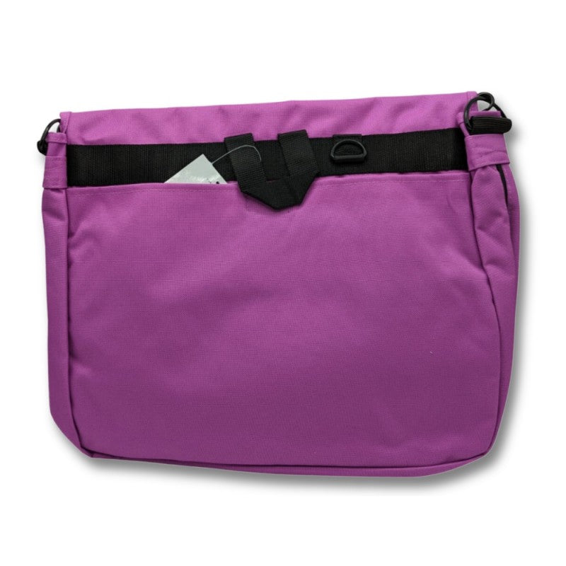 Borsa Estensibile Con Tracolla Regolabile Comix Messenger - Fucsia / Blu