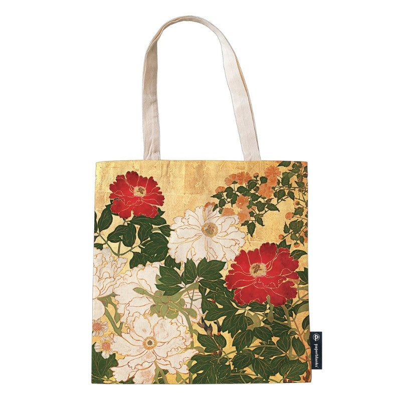 Borsa In Tela Paperblanks - Natsu - Fiori Rinpa