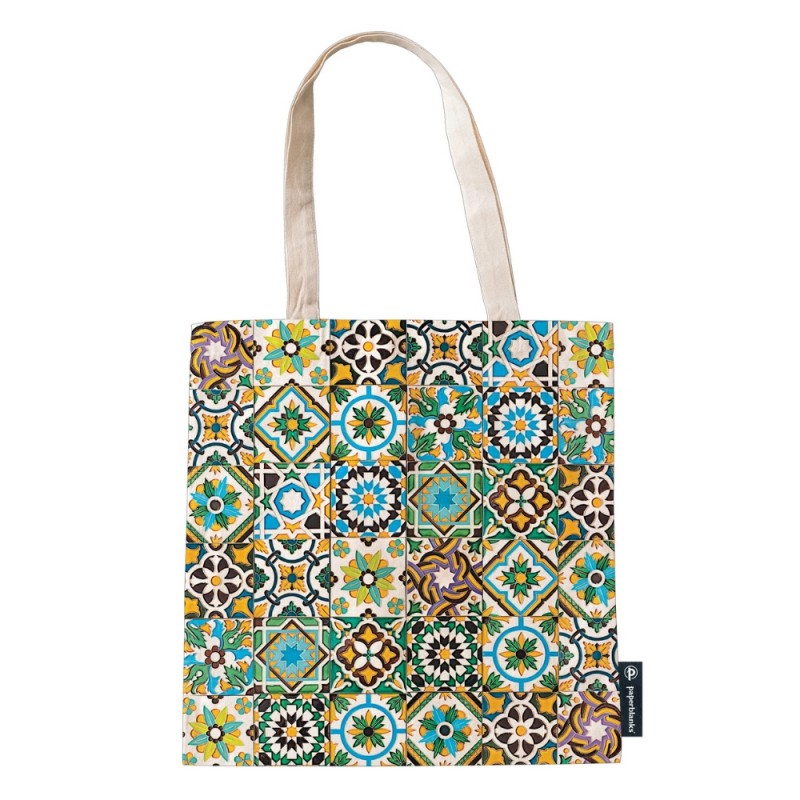 Borsa In Tela Paperblanks - Porto - Azulejos Portoghesi (piastrelle Portoghesi)
