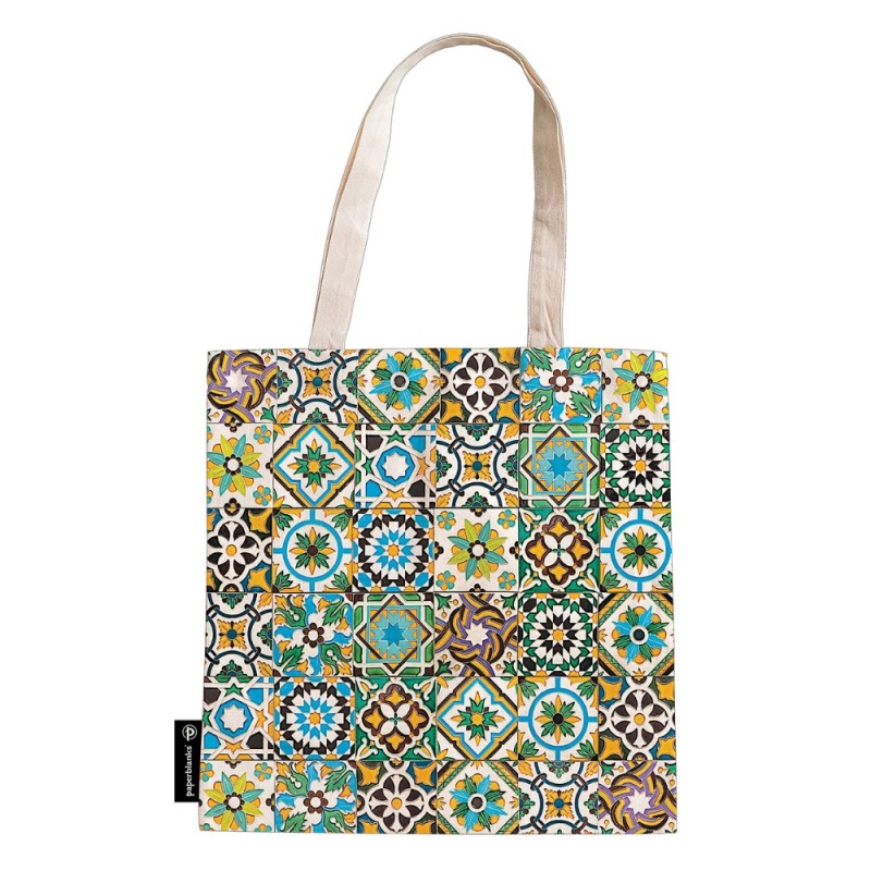 Borsa In Tela Paperblanks - Porto - Azulejos Portoghesi (piastrelle Portoghesi)
