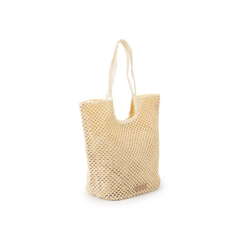 Borsa Tote Ariel Beige- Campo Marzio