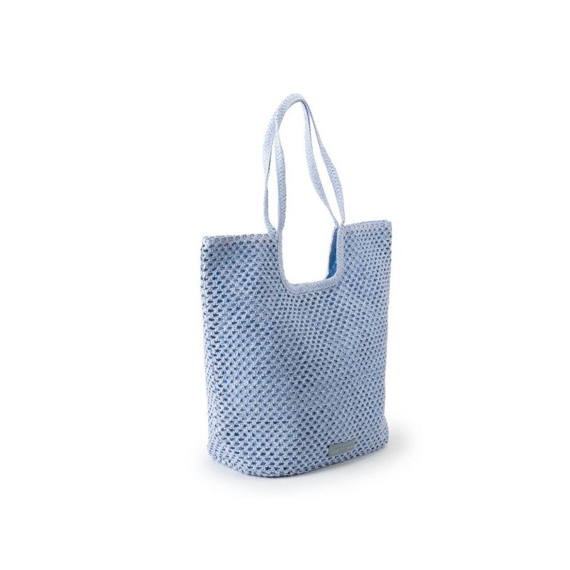 Borsa Tote Ariel Blu Polvere - Campo Marzio