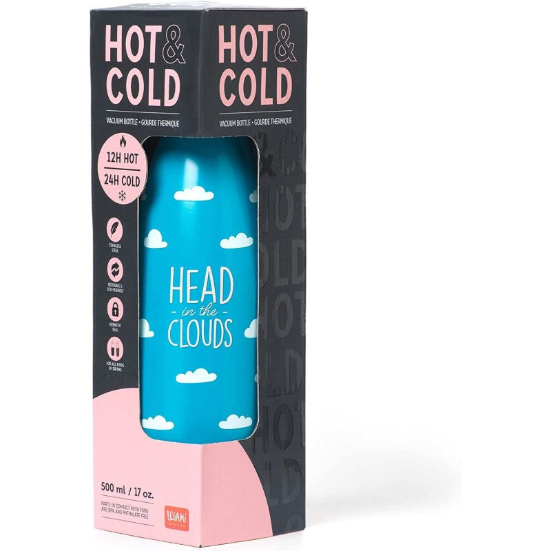 Bottiglia Termica Caldo E Freddo 500 Ml - Cloud - Legami
