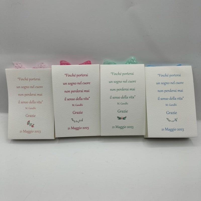 Bustine Portaconfetti Per Bomboniere Personalizzabile
