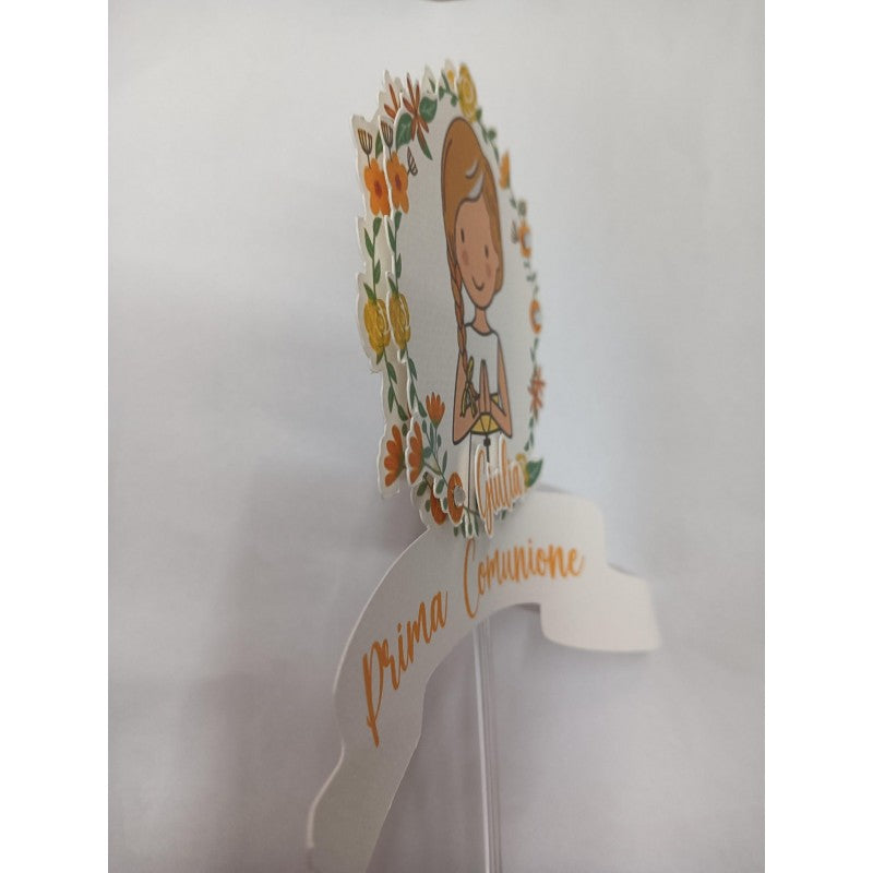 Cake Topper Personalizzabile - Vari Modelli - Bambina