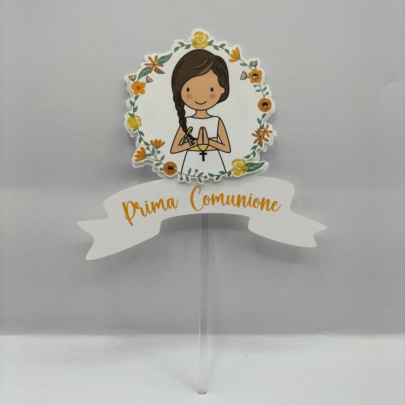 Cake Topper Personalizzabile - Vari Modelli - Bambina