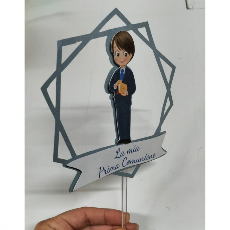 Cake Topper Personalizzabile - Vari Modelli - Bambino