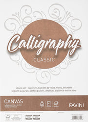 Calligraphy Classic - 50 Fogli 100 g/mq Bianco Ruvida 21x29,7 cm Calligraphy Classic
