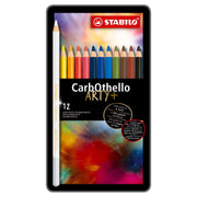 STABILO CarbOthello – Set da 12 Matite Pastello per Disegno Artistico