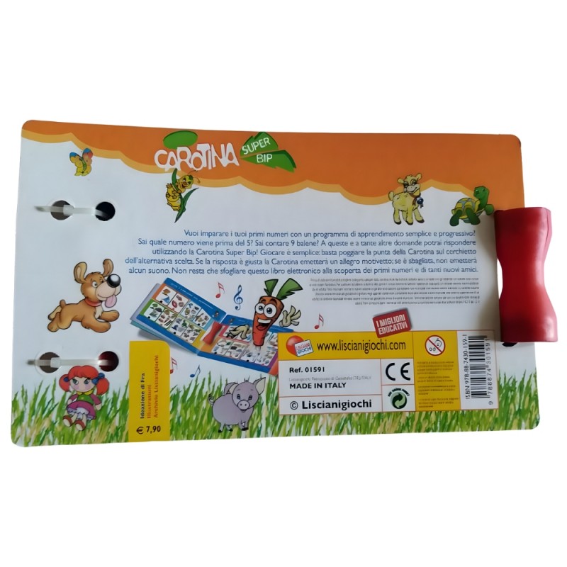 Carotina Super Bip - I Miei Primi Numeri - Lisciani