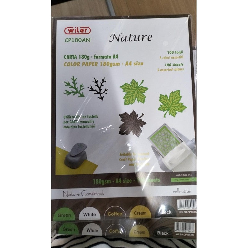 Carta Colorata Colori Assortiti Nature