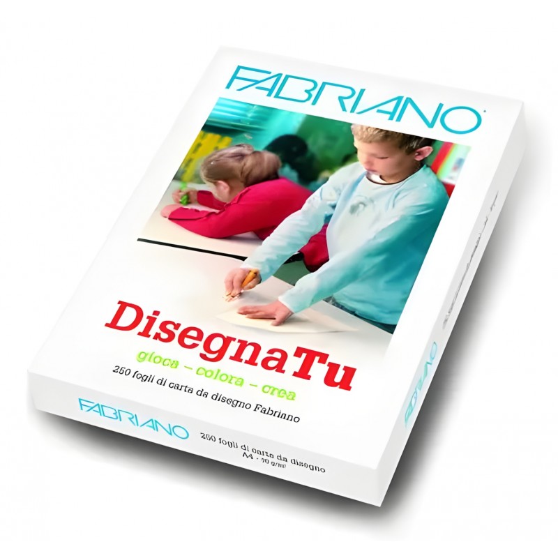 Carta Da Disegno Fabriano Disegnatu Naturale Con Superficie Ruvida 250 Fogli
