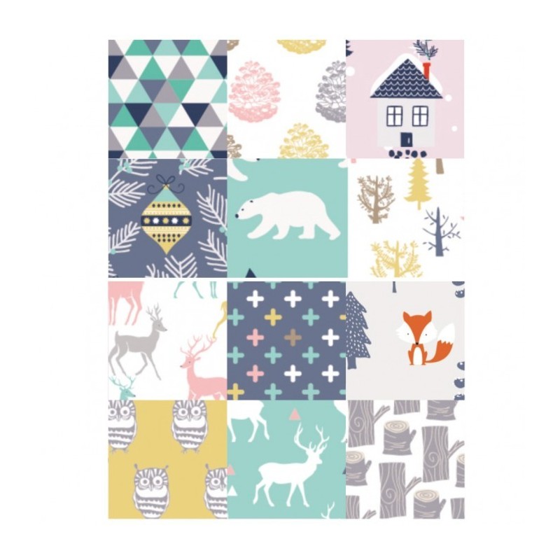 Carta Per Origami 12"x 12" 230 Gsm Stampa Su 2 Lati - Wiler Dp2301212e