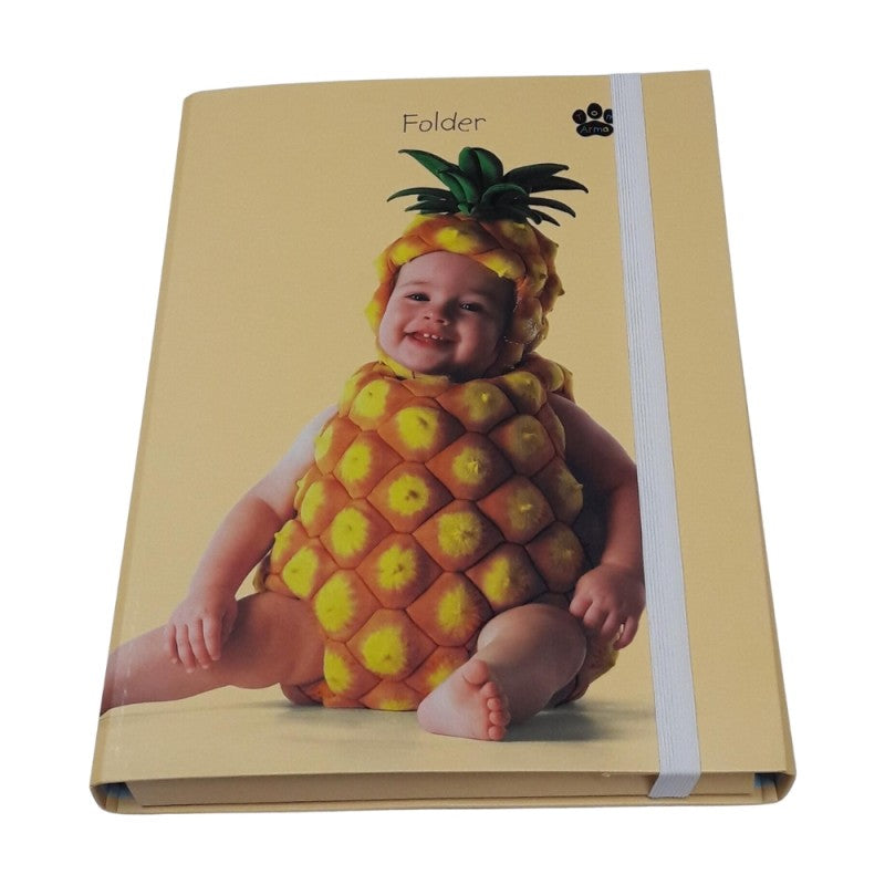 Cartella 3 Lembi Con Elastico Dorso 4cm Tom Arma - Fantasie Assortite