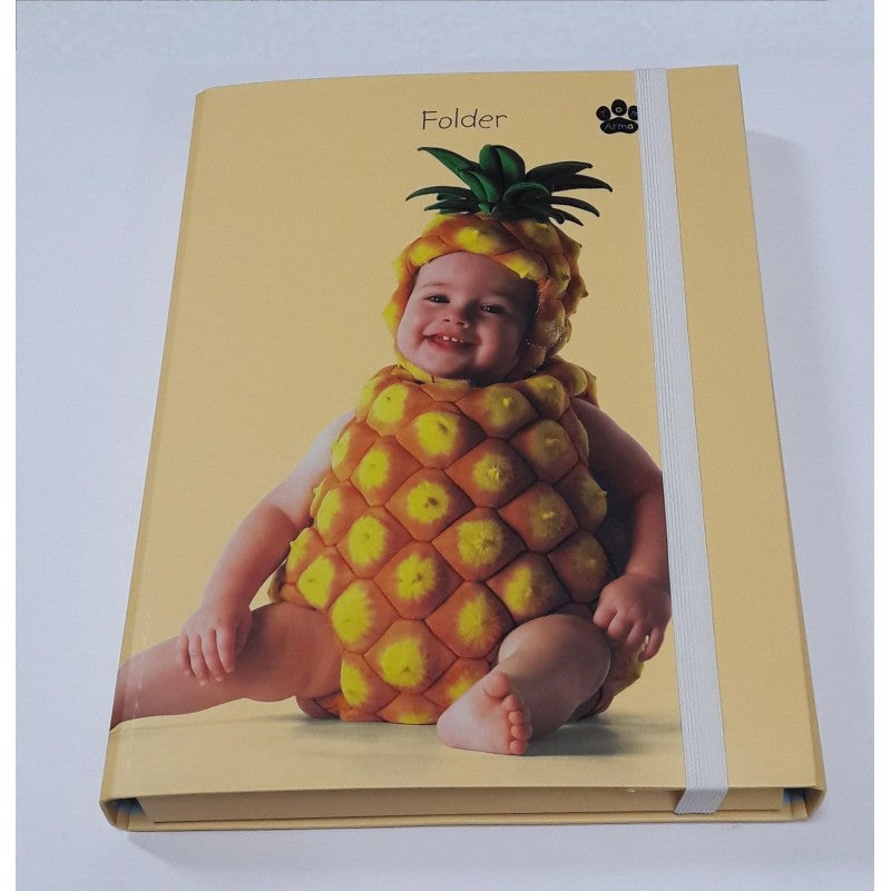 Cartella 3 Lembi Con Elastico Dorso 4cm Tom Arma - Fantasie Assortite