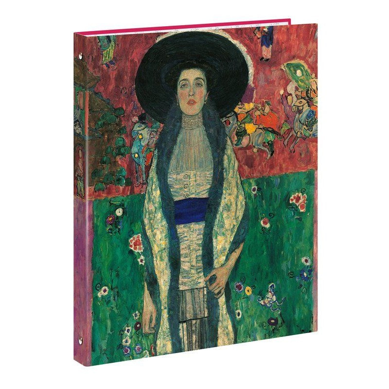 Cartella Image - 4 Anelli Tondi - Diametro 30 Mm - G. Klimt - La Signora Adele Bloch - Bauer Ii