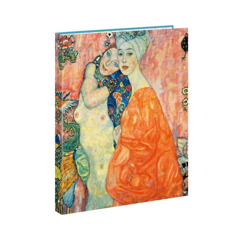 Cartella Image - 4 Anelli Tondi - Diametro 30 Mm - G. Klimt - Le Amiche