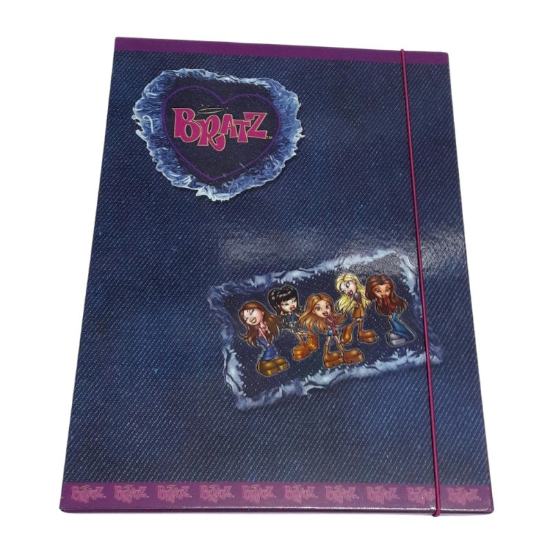 Cartellina 3 Lembi Con Elastico Bratz – Fantasie Assortite