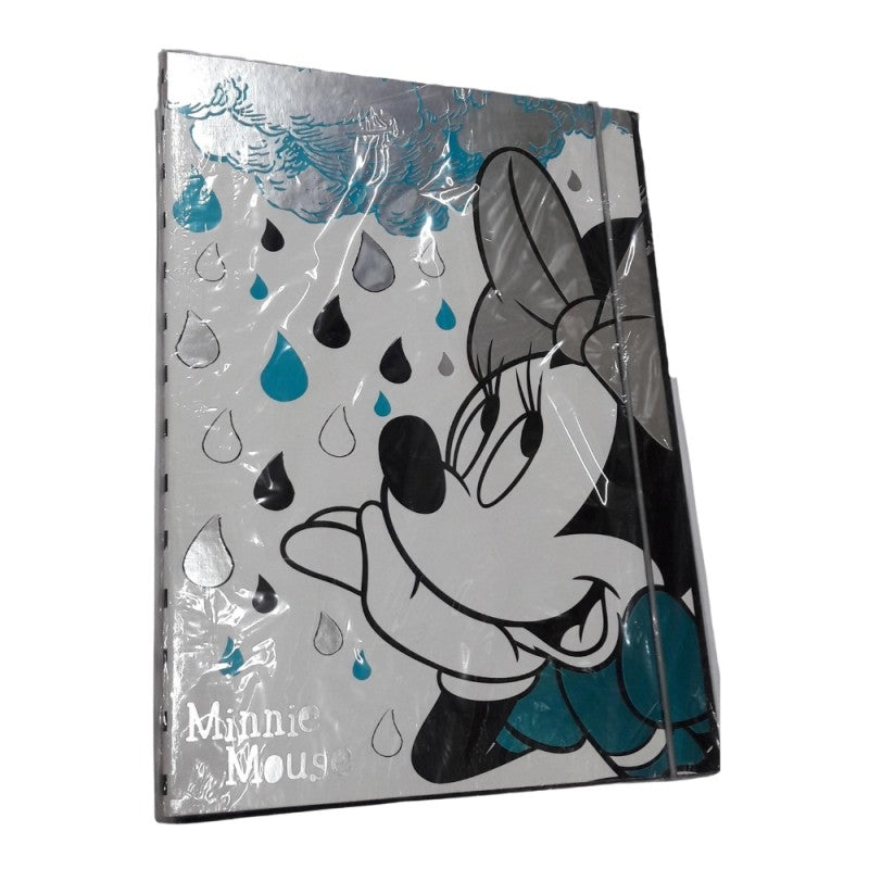 Cartellina 3 Lembi Con Elastico Disney Minnie Mouse – Fantasie Assortite