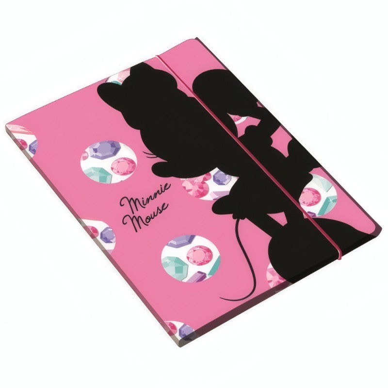Cartellina 3 Lembi Con Elastico Disney Minnie Mouse – Fantasie Assortite