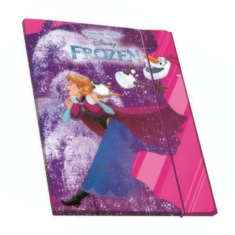 Cartellina 3 Lembi Con Elastico Frozen Magic Star Anna