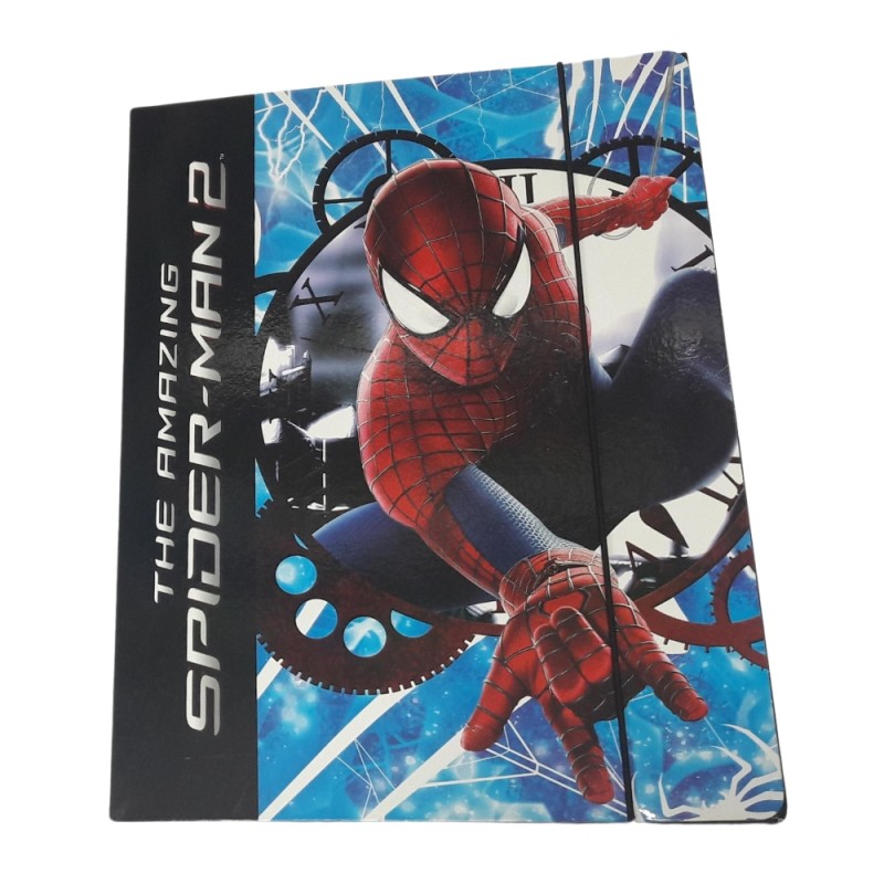 Cartellina 3 Lembi Con Elastico Marvel The Amazing Spider-man 2 – Fantasie Assortite